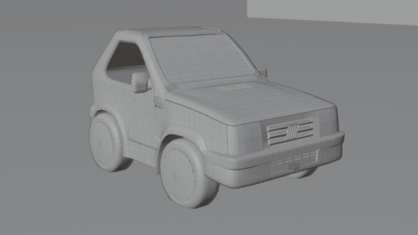 Cute Car 3D Model - Image 3